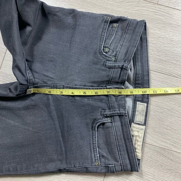 All Saints Mast Low Rise Skinny Vintage Grey Distressed Jeans - Picture 12 of 14